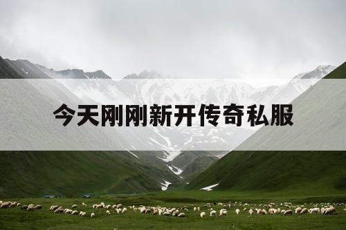今天刚刚新开传奇私服