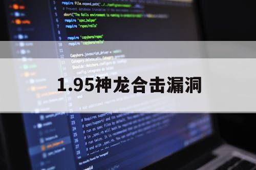 1.95神龙合击漏洞