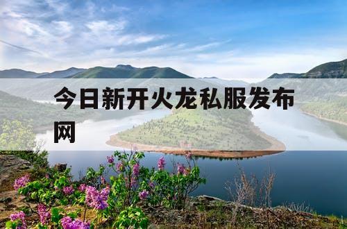 今日新开火龙私服发布网