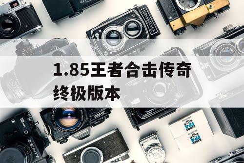 1.85王者合击传奇终极版本