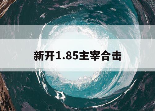 新开1.85主宰合击