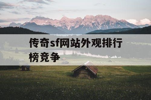传奇sf网站外观排行榜竞争