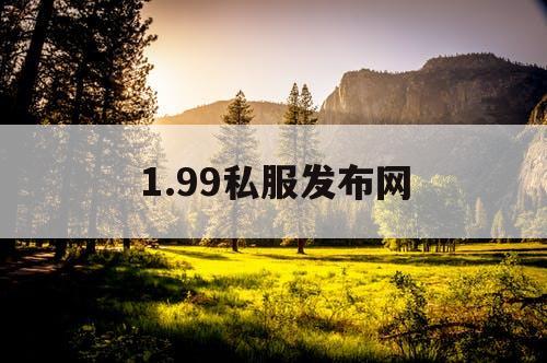 1.99私服发布网