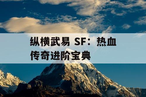 纵横武易 SF：热血传奇进阶宝典