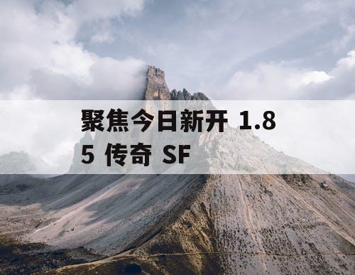 聚焦今日新开 1.85 传奇 SF