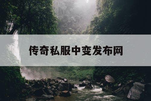 传奇私服中变发布网