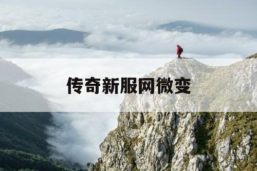 传奇新服网微变