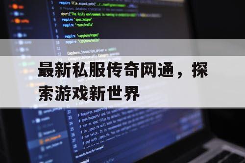 最新私服传奇网通，探索游戏新世界