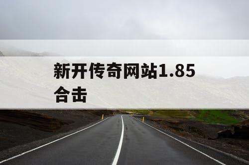 新开传奇网站1.85合击