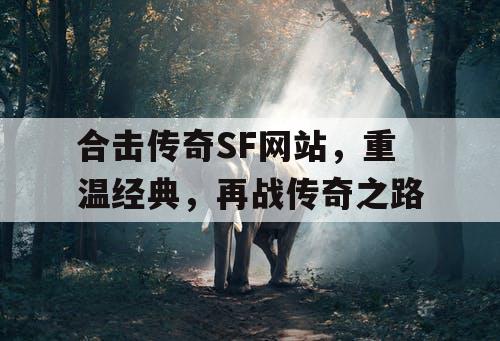 合击传奇SF网站，重温经典，再战传奇之路