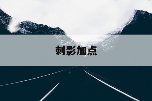刺影加点