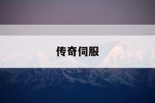 传奇伺服