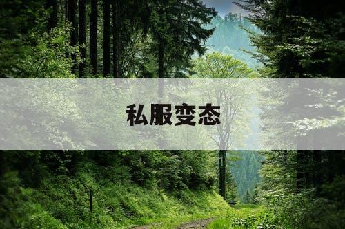 私服变态