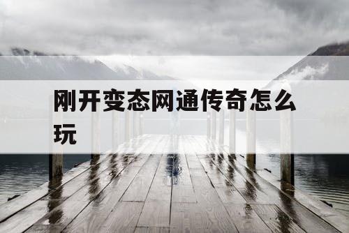 刚开变态网通传奇怎么玩