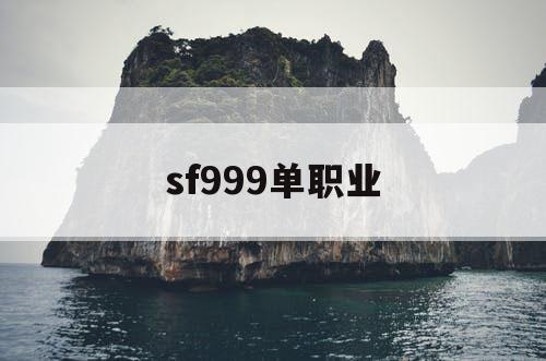 sf999单职业