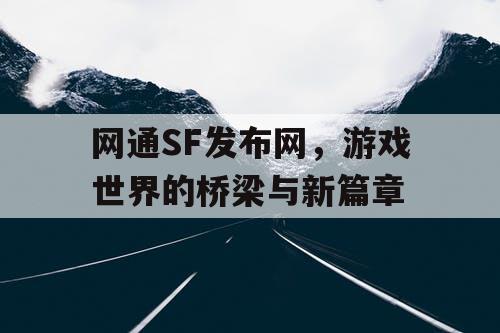 网通SF发布网，游戏世界的桥梁与新篇章