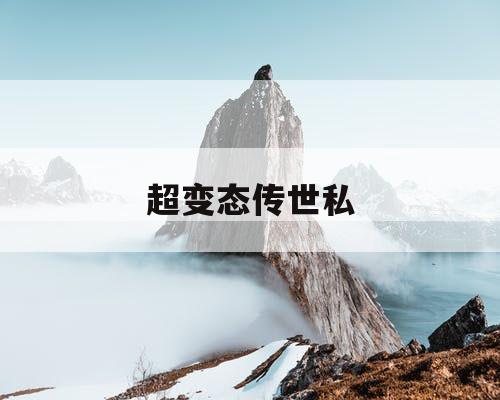 超变态传世私