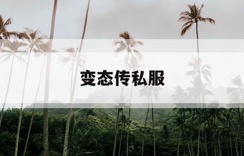 变态传私服